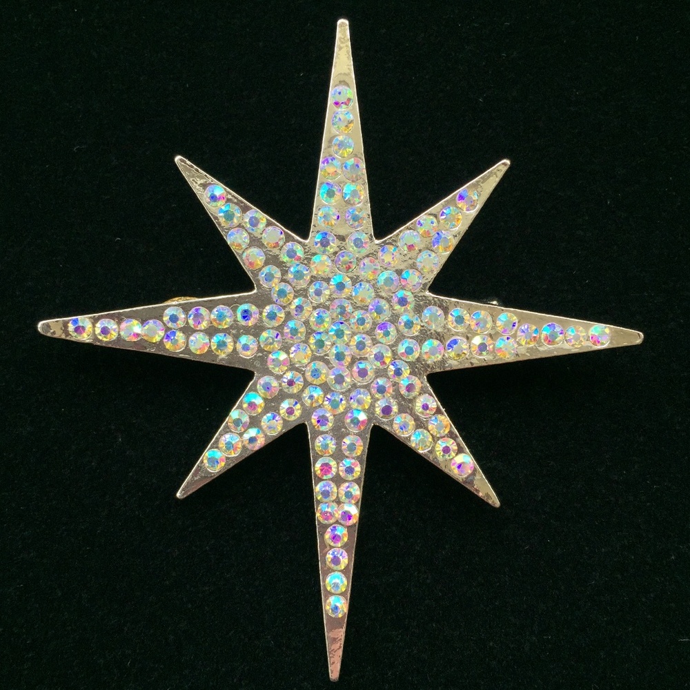 WISE MEN JESUS CHRISTMAS STAR OF BETHLEHEM BROOCH